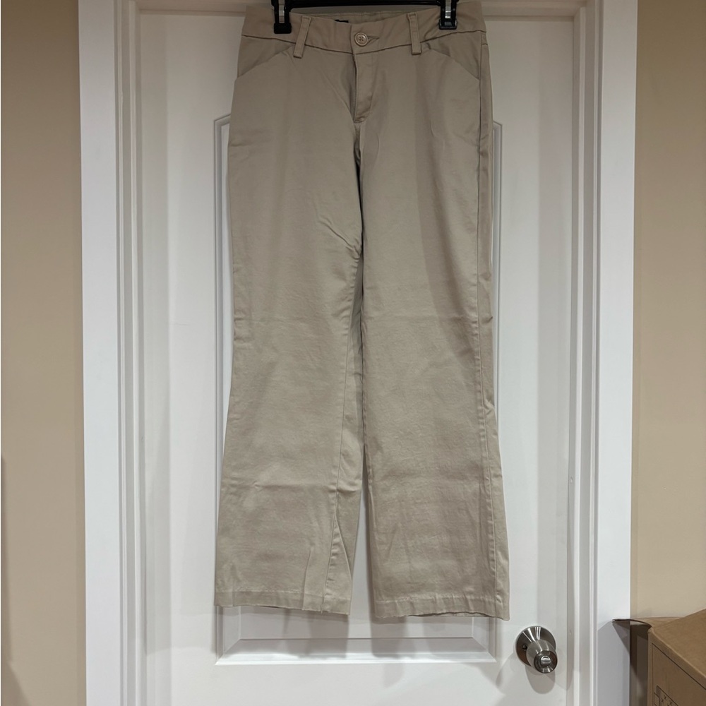 Lee Women's light beige Flare trousers